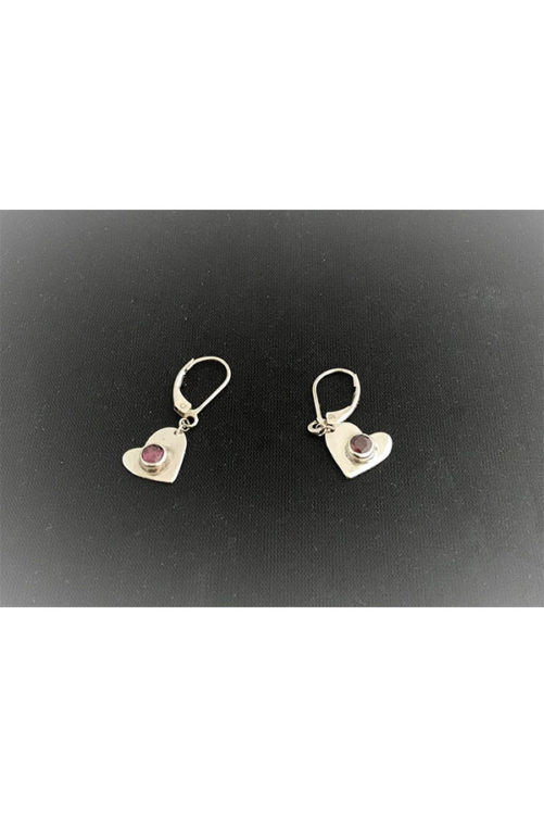 boucles oreilles coeur